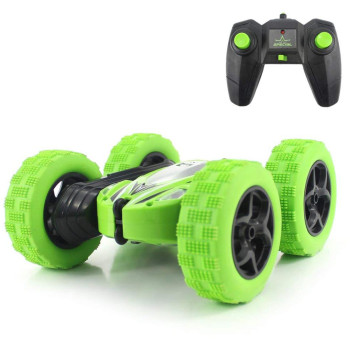 Машинка перевертень всюдихід трюкова на радіокеруванні Ydjia Stunt Car D828 Green