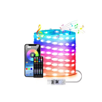 Гірлянда вуличні вогні 3M Smart Bluetooth App Control світлодіодна LED