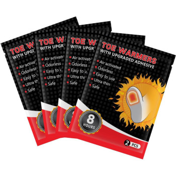 Хімічна грілка для ніг, до 8 годин, 2 шт., Toe Warmer  / Грелка для пальців ніг