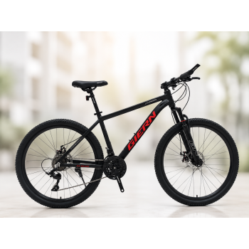Велосипед GIEREN 8000 R29 Чорний / Велосипед спортивний 24 швидкості