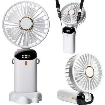 Портативний складний вентилятор / Вентилятор ручний акумуляторний Mini Fan TP-01