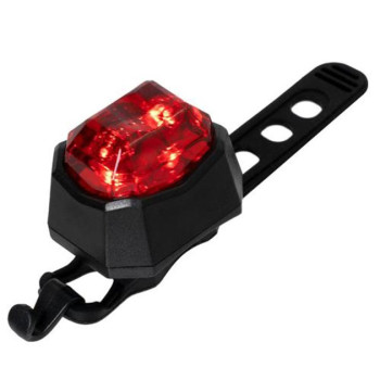 Велоліхтар задній AQ-009-3LED