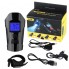 Велофара з комп'ютером та сигналом Waterproof XA-585-T6+2LED з виносною кнопкою, Фара велофара