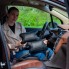 Набір шкіряних подушок Mercedes-Benz + брелок у подарунок, подушка на підголовник