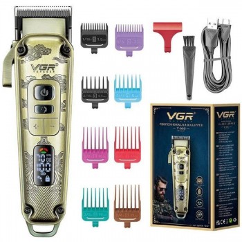 Машинка для стрижки волосся триммер для бороди VGR V-005, Машинка окантувальна, Підстригальна машинка
