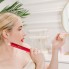 Фрезер для манікюру та педикюру Flawless Salon Nails, машинка для зняття манікюру. Колір: червоний