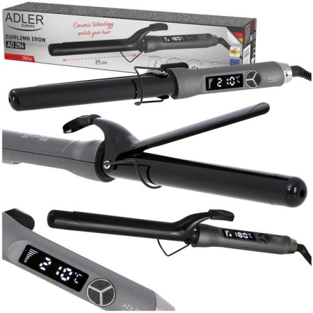 Плойка для локонів 25 мм Adler AD 2114 Gray