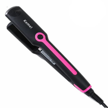 Щипці KEMEI для волосся гофре KM-2116 Pink