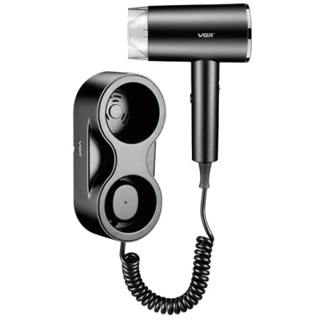 Настінний фен VGR V-407. Колір: чорний