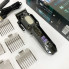 Акумуляторна машинка для стрижки VGR V-600. Колір: чорний