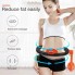 Розумний масажний обруч для схуднення живота та боків Intelligent Hula Hoop