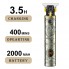 Машинка для стрижки волосся та бороди VGR V-097. Колір: срібний