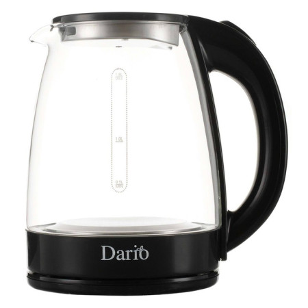 Електрочайник Dario DR1802 Black, 1.8л