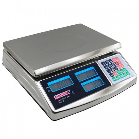 Торгова електронна вага Matarix MX-413 до 50 кг