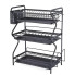 Сушарка для посуду Edenberg EB-17987 триярусна Black
