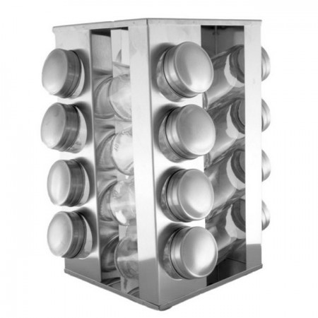 Набір для зберігання та подачі спецій UNIQUE UN-1304 включає 16 предметів