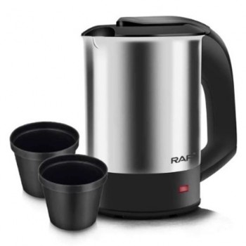 Електрочайник від 220В компактний RAF R-7887 із двома чашками в комплекті