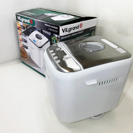 Хлібопічка ViLgrand VBM6091. Колір: білий