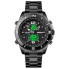 Годинник наручний чоловічий SKMEI 1670BKWT BLACK-WHITE. Колір: чорний
