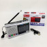 Портативна стовпчик радіо MP3 USB Golon RX-6622. Колір: срібний