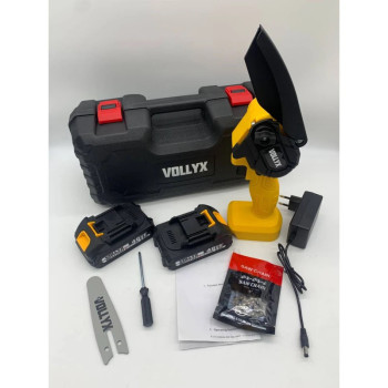 Міні пила акумуляторна 4 дюйма з двома батареями в кейсі