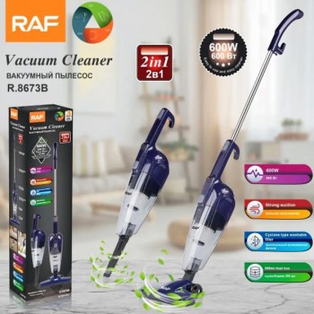 Пилосос вакуумний ручний RAF R.8673 пилосос без мішка 600 Вт
