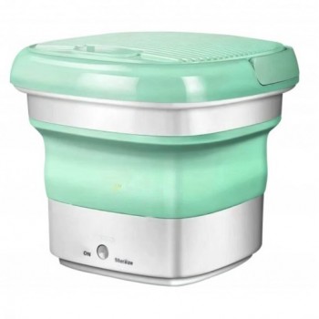 Складна пральна машина Maxtop silicon washing machine. Колір: зелений