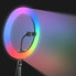 Кільцева LED лампа RGB MJ45 Ring 45cm комплектація адаптер із вбудованим кабелем, тримачі для телефону, пульт