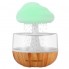 Нічник-зволожувач з ефектом дощу Cloud Rain Humidifier, Аромадіфузор зволожувач повітря для дому