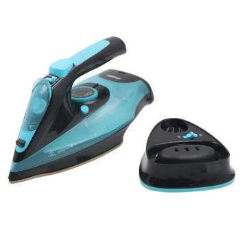 Праска бездротова із зарядною базою та вертикальним відпарюванням Domotec MS-1210В 2400W