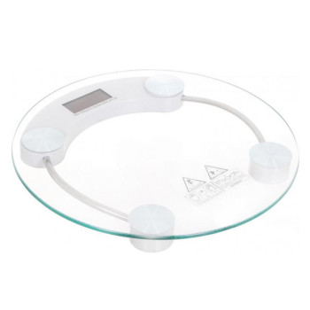 Ваги підлогові Domotec MS-2003A електронні скляні з LCD дисплеєм до 180 кг