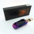 Електрична запальничка-брелок Україна з USB-зарядкою та підсвічуванням HL-468, з гравіюванням. Колір: хамелеон