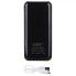 Мобільна зарядка портативна Power Bank 30000 mAh UKC, Зовнішній акумулятор, Зарядка power bank. Колір: чорний