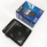 Радіоприймач GOLON RX-9100 USB+SD Радіо з ліхтарем, Ретро радіо, FM передавач. Колір: коричневий