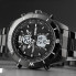 Годинник наручний чоловічий SKMEI 1670BKWT BLACK-WHITE. Колір: чорний
