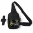 Тактична чоловіча сумка з кобурою Cordura 1000D – 6 кишень, чорна