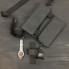 Набір 2В1. Шкіряна сумка з кобурою + ліхтарик професійний POLICE BL-X71-P50