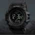 Годинник наручний чоловічий SKMEI 1356BK BLACK, фірмовий спортивний годинник. Колір: чорний