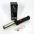 Світлодіодний ліхтар кемпінг W52 SMD + COB, червоний + білий, магніт, гачок, кемпінговий складний ліхтар