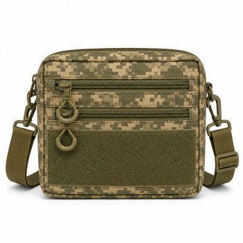 Чоловіча тактична сумка EDC Cordura 600D, сумка з кордури для патчів піксель