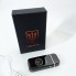 Дугова електроімпульсна запальничка USB Герб України (індикатор заряду, ліхтарик) HL-442. Колір чорний