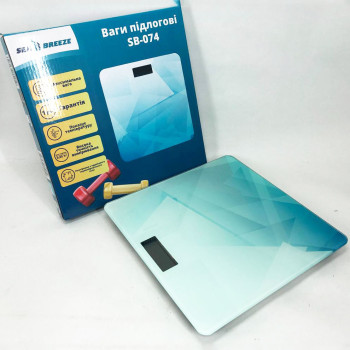 Ваги підлогові SeaBreeze SB-074, Ваги для зважування людей, Ваги побутові підлогові