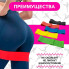 Гумка для фітнесу Fit Simplify GO DO 5 шт, спортивна гумка для тренувань, гума для тренувань