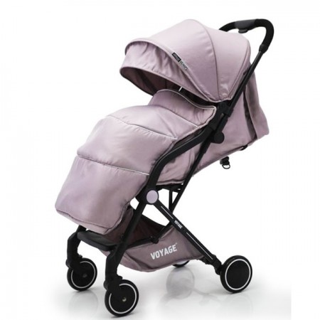 Дитяча прогулянкова легка коляска книжка складана Voyage Smart T3101F. Колір: рожевий