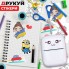 Портативний мініпринтер Jetix Mini printer з Bluetooth для термодруку без чорнила зі смартфона. Колір: рожевий