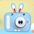 Дитячий цифровий фотоапарат X900 Rabbit Колір: блакитний
