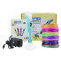 3D ручка Smart 3D Pen 2 c LCD дисплеєм, Цікава ручка 3д для дітей, Оригінальна. Колір: блакитний