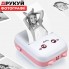 Портативний мініпринтер Jetix Mini printer з Bluetooth для термодруку без чорнила зі смартфона. Колір: рожевий
